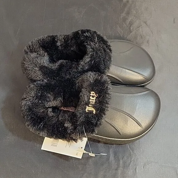 BRAND NEW JUICY COUTURE CORA CLOGS WITH GOLD DETAILS DESIGN LOGO