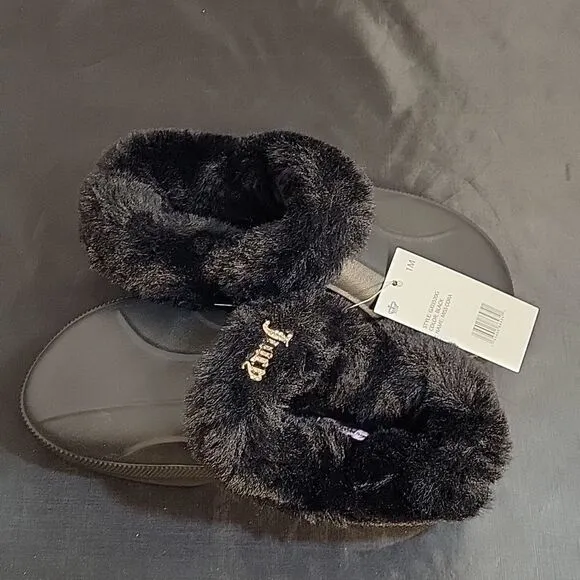 BRAND NEW JUICY COUTURE CORA CLOGS WITH GOLD DETAILS DESIGN LOGO