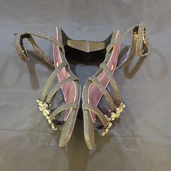 BRAND NEW STEVE MADDEN  LOTTIE HEELED (Little Kid/Big Kid) SANDAL