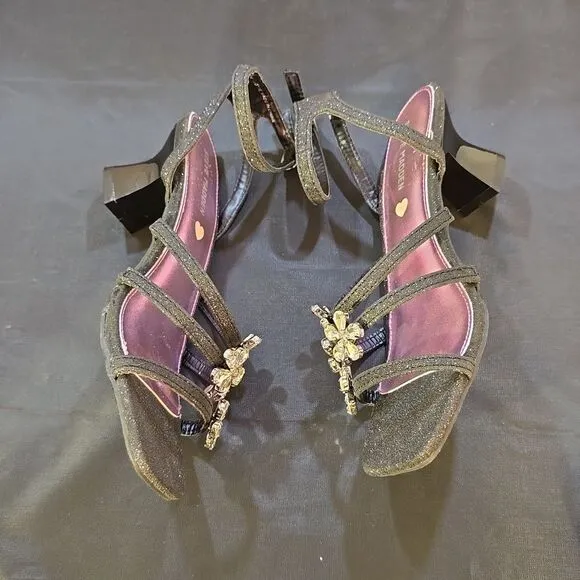 BRAND NEW STEVE MADDEN  LOTTIE HEELED (Little Kid/Big Kid) SANDAL