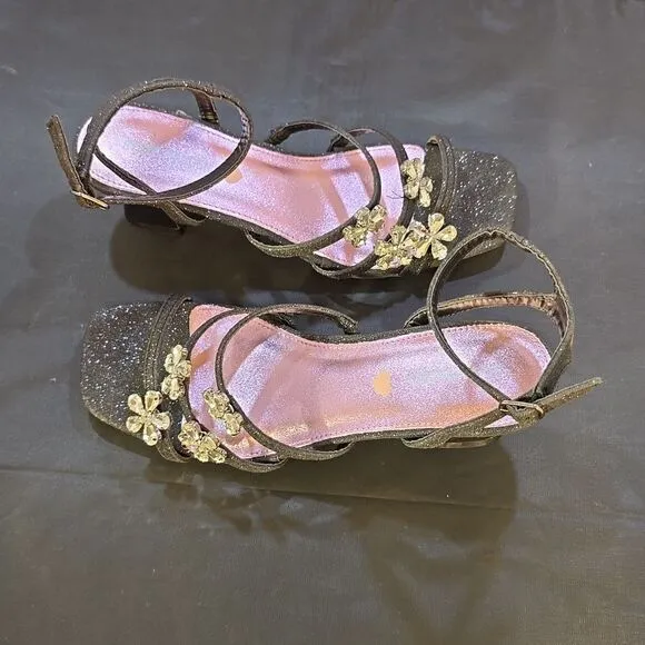 BRAND NEW STEVE MADDEN  LOTTIE HEELED (Little Kid/Big Kid) SANDAL