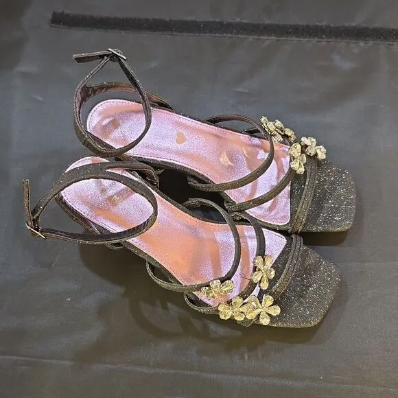 BRAND NEW STEVE MADDEN  LOTTIE HEELED (Little Kid/Big Kid) SANDAL