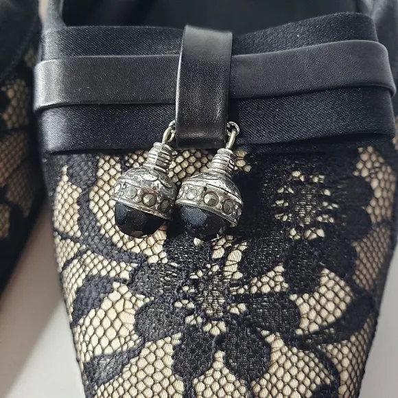 Brighton Talula Handcrafted Italy Lace Baubles Bows Kitten Mobwife Balletcore