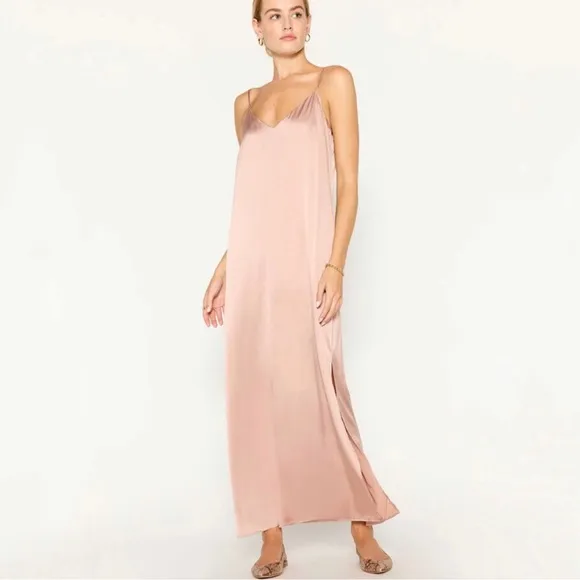 Brochu Walker Everyday Silk Slip Dress M