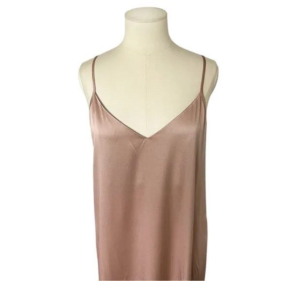 Brochu Walker Everyday Silk Slip Dress M