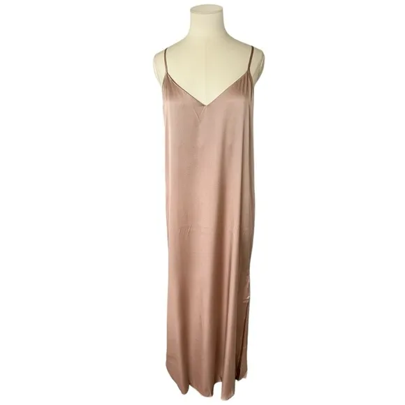 Brochu Walker Everyday Silk Slip Dress M
