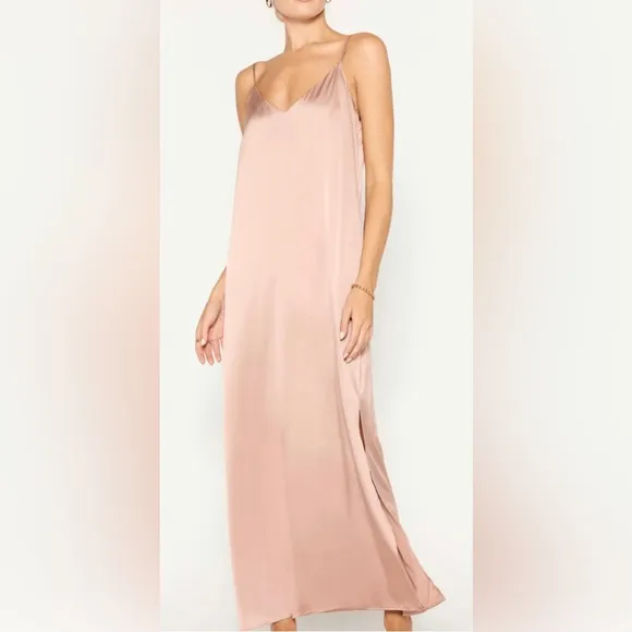 Brochu Walker The Everyday Silk Slip Dress Size M