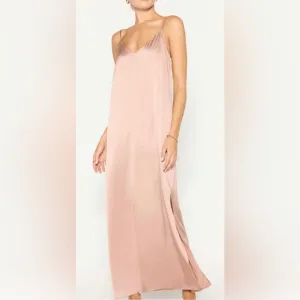 Brochu Walker The Everyday Silk Slip Dress Size M