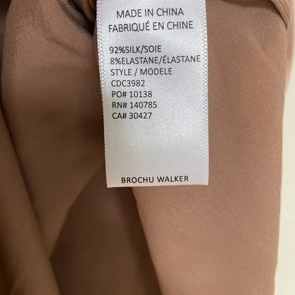 Brochu Walker The Everyday Silk Slip Dress Size M