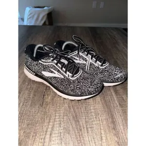 Brooks Adrenaline GTS 20 Men's Running Shoes Size 9 D (Medium) Black White