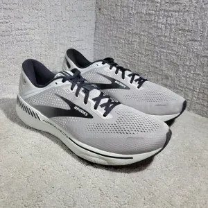 Brooks Adrenaline GTS 22 Men's Size 14D Gray Running Sneaker Shoes 1103661D012