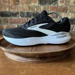 Brooks Adrenaline GTS 24 Black White Women's 8.5 D Road Running Shoes Sneakers