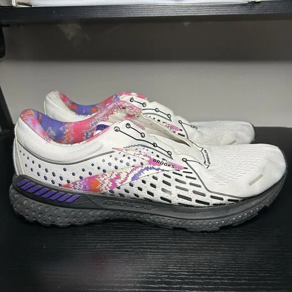 Brooks Adrenaline GTS 21 Mens 14 Shoes White Empower Her Road Running Support