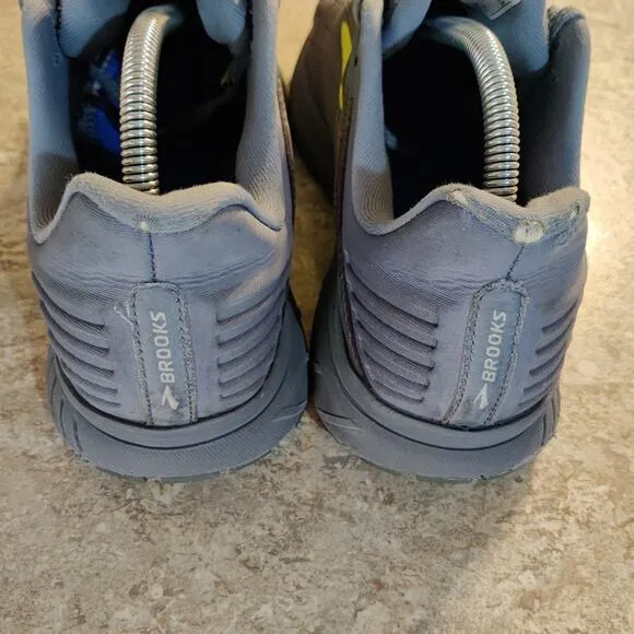 Brooks Anthem 5 Men's 9.5 Running Shoes Grey Nightlife Volt Cushion Neutral