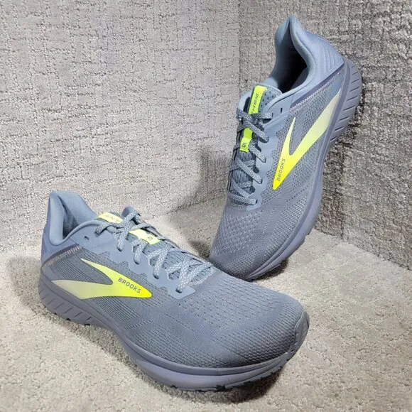 Brooks Anthem 5 Men's Size 13 US Grey Volt Running Sneaker Shoes 1103781D076