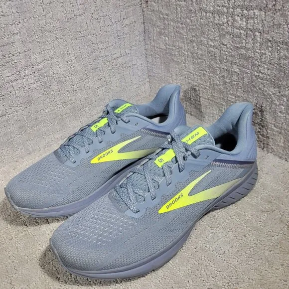 Brooks Anthem 5 Men's Size 13 US Grey Volt Running Sneaker Shoes 1103781D076