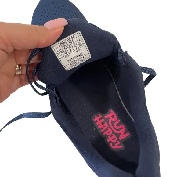 Brooks Anthem 5 Womens Athletic Running Shoes SZ 11 Navy &amp; Pink Mesh