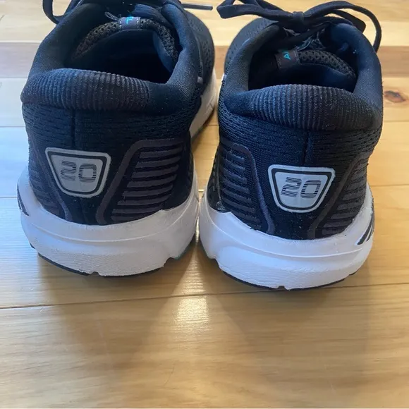 Brooks Ariel 20 Sneakers Womens Sz 9.5 B Black Running Shoes
