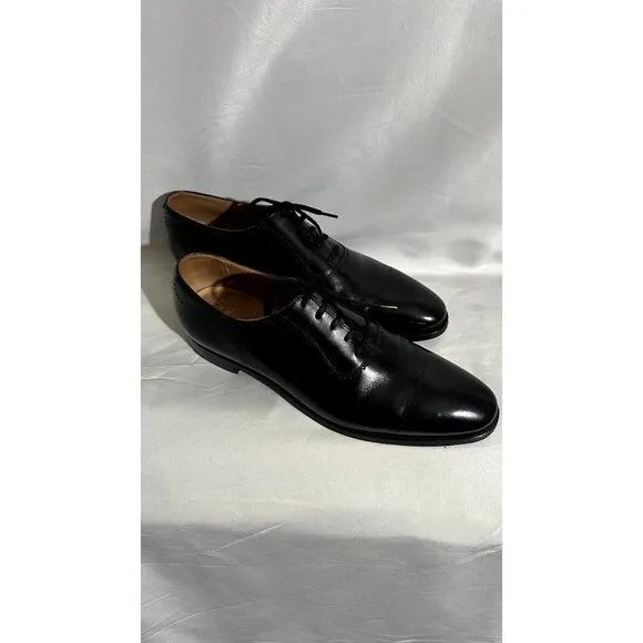 Brooks Brothers Peal &amp; Co Brogue Oxfords Sz. 10 D Made in England