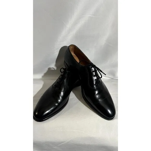 Brooks Brothers Peal &amp; Co Brogue Oxfords Sz. 10 D Made in England