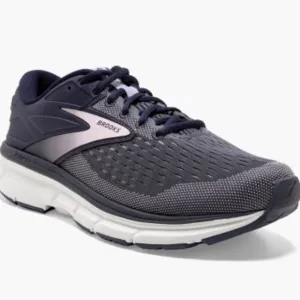 Brooks Dyad 11 Women’s Gray and White Activewear Running Shoes Size 7.5 Gray