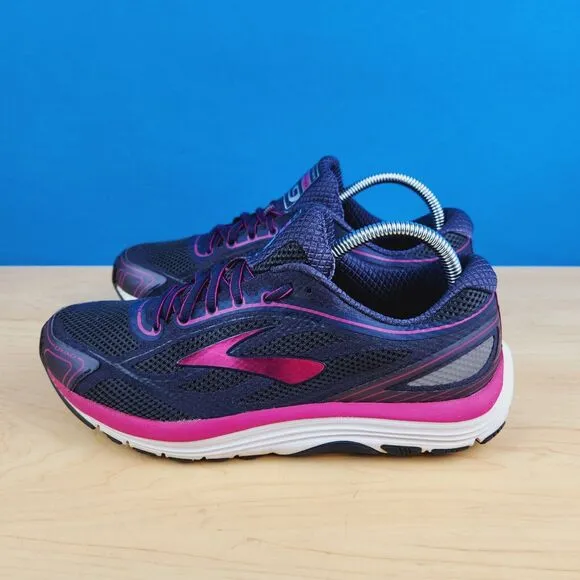 Brooks Dyad 9 Womens Size‎ 10 Blue Running Shoes Athletic Sneakers 1202231B442