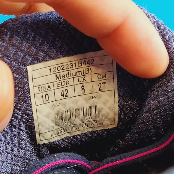 Brooks Dyad 9 Womens Size‎ 10 Blue Running Shoes Athletic Sneakers 1202231B442