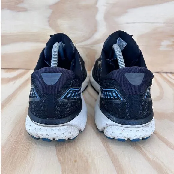 Brooks - Ghost 12 - Running Shoes - Black/Blue - Men's - 10 (D) - 1103161D058