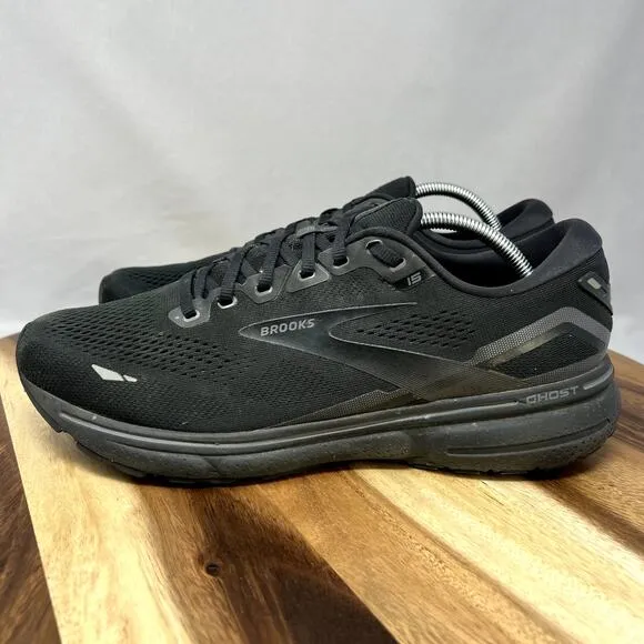 Brooks Ghost 15 Shoes Mens Size 11.5 D US Black Athletic Running Sneakers Shoes