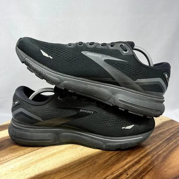 Brooks Ghost 15 Shoes Mens Size 11.5 D US Black Athletic Running Sneakers Shoes