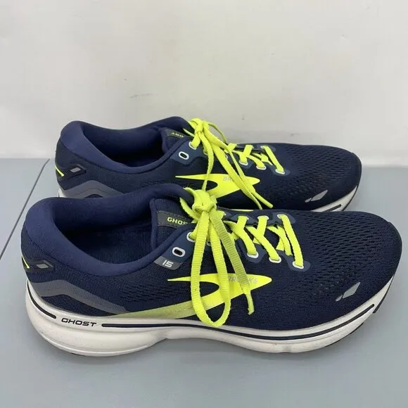 Brooks Ghost 15 Sneakers Shoes Athletic Running Training Blue Mens 8 D