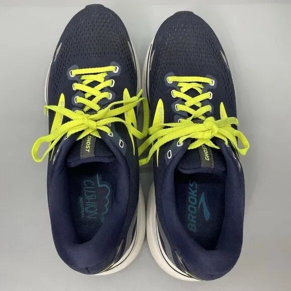 Brooks Ghost 15 Sneakers Shoes Athletic Running Training Blue Mens 8 D