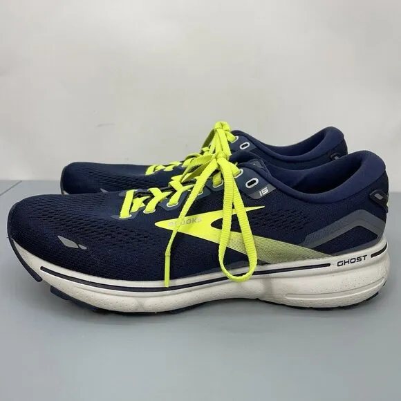 Brooks Ghost 15 Sneakers Shoes Athletic Running Training Blue Mens 8 D
