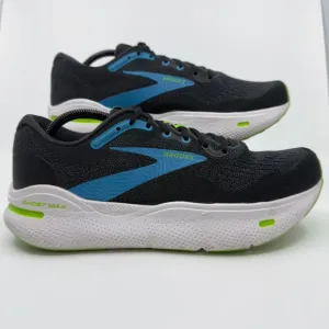 Brooks Ghost Max Running Shoes Mens 11 D Black Blue White Sneakers 1104061D060