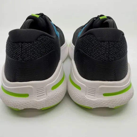 Brooks Ghost Max Running Shoes Mens 11 D Black Blue White Sneakers 1104061D060