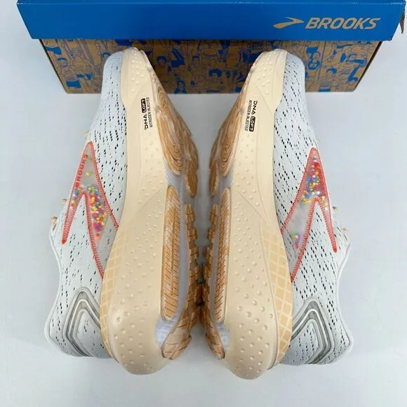 Brooks Glycerin 21 Running Shoes Men 11‎ Snow Dawn Straw Road Racing 1104191D149