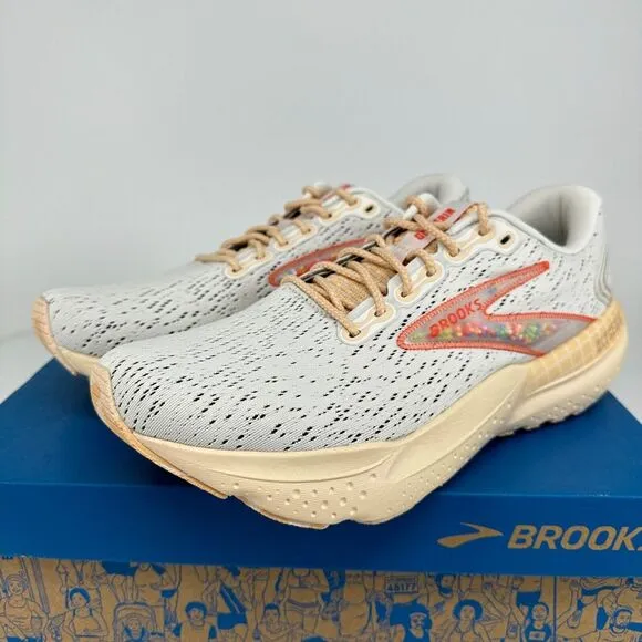 Brooks Glycerin 21 Running Shoes Men 11‎ Snow Dawn Straw Road Racing 1104191D149