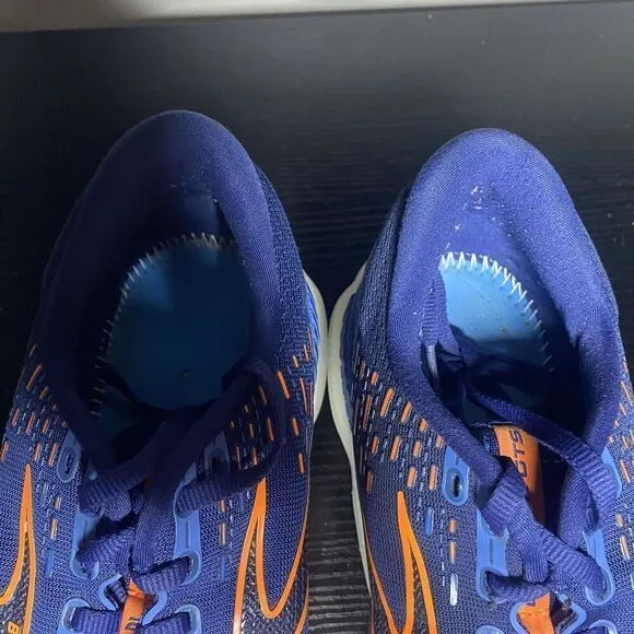 Brooks Glycerin GTS 20 Men’s Size 11 Blue Orange Running Shoes 1103831D444