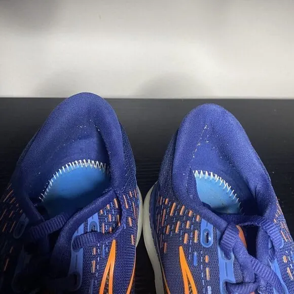 Brooks Glycerin GTS 20 Men’s Size 11 Blue Orange Running Shoes 1103831D444