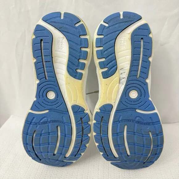 Brooks Glycerin GTS 20 Shoes Womens 8.5 B Blue White Road Running Support