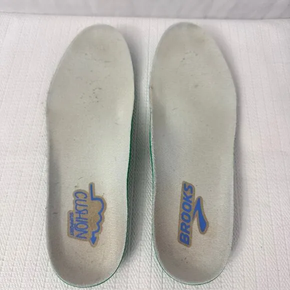 Brooks Glycerin GTS 20 Shoes Womens 8.5 B Blue White Road Running Support