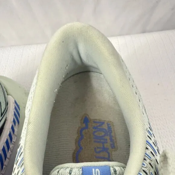 Brooks Glycerin GTS 20 Shoes Womens 8.5 B Blue White Road Running Support