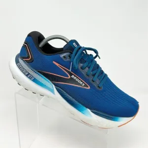 Brooks Glycerin GTS 21 Men's Blue Lace Up Running Shoes Size 11 US Active