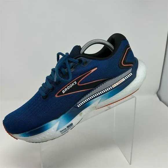 Brooks Glycerin GTS 21 Men's Blue Lace Up Running Shoes Size 11 US Active