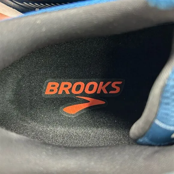 Brooks Glycerin GTS 21 Men's Blue Lace Up Running Shoes Size 11 US Active