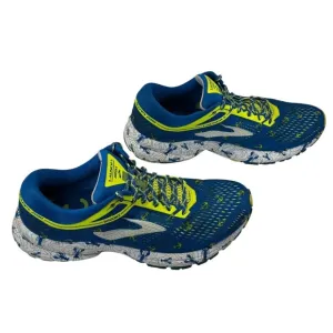 Brooks Launch 5 Run Wicked Lobster Anchor Blue Yellow Running Shoes 11 Boston