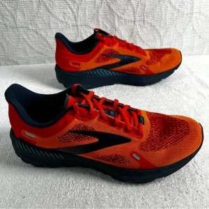Brooks Launch 9 GTS Orange Running Shoes 1103871D854 Men 11D Guardrail NB Insole