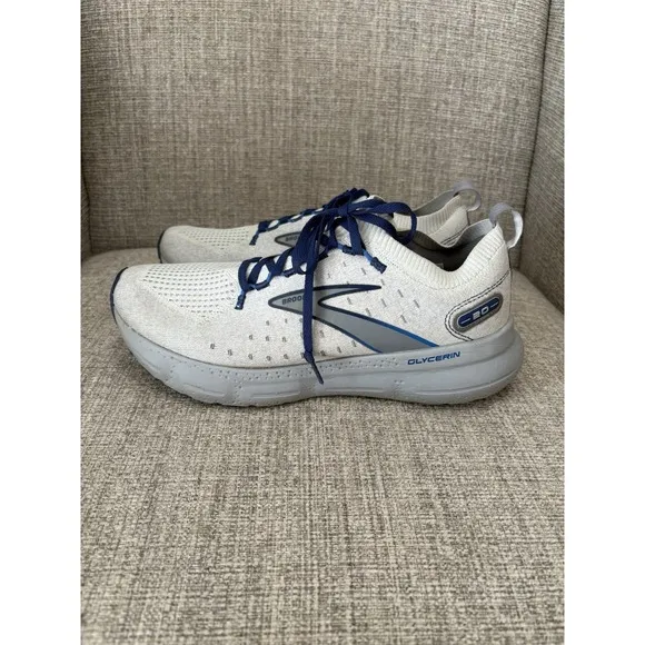 Brooks Men Glycerin 20 Stealthfit Running Shoe Pale Grey US 9.5