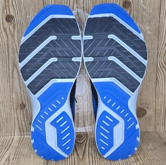 Brooks Men's Launch GTS 8 Running Shoes - Black and Blue Size 15