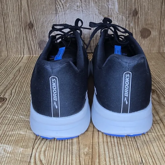 Brooks Men's Launch GTS 8 Running Shoes - Black and Blue Size 15